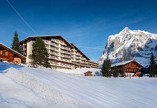 Aussenansicht Winter - Sunstar Hotel Grindelwald