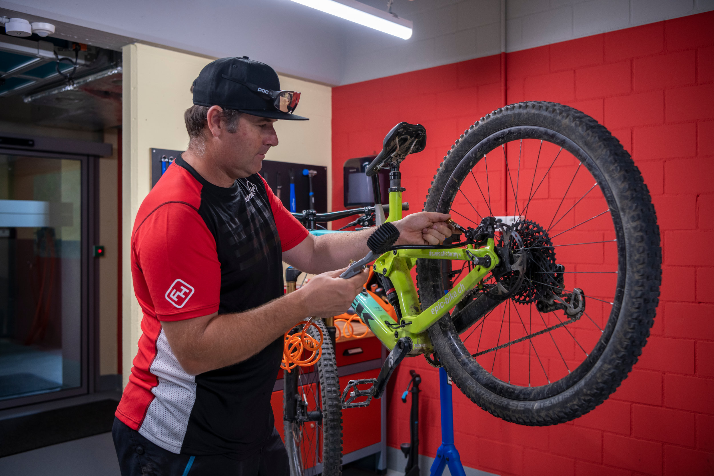 Bike Werkstatt im Hotel - Sunstar Hotel Lenzerheide